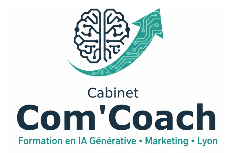 Logo blanc et Transparent ComCoach